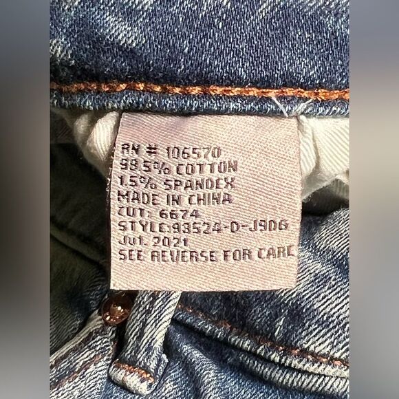 tractr “Diane” mid rise slim jeans 🔥 NWT 🔥 distressed 🔥 size 6/28 - Picture 9 of 10